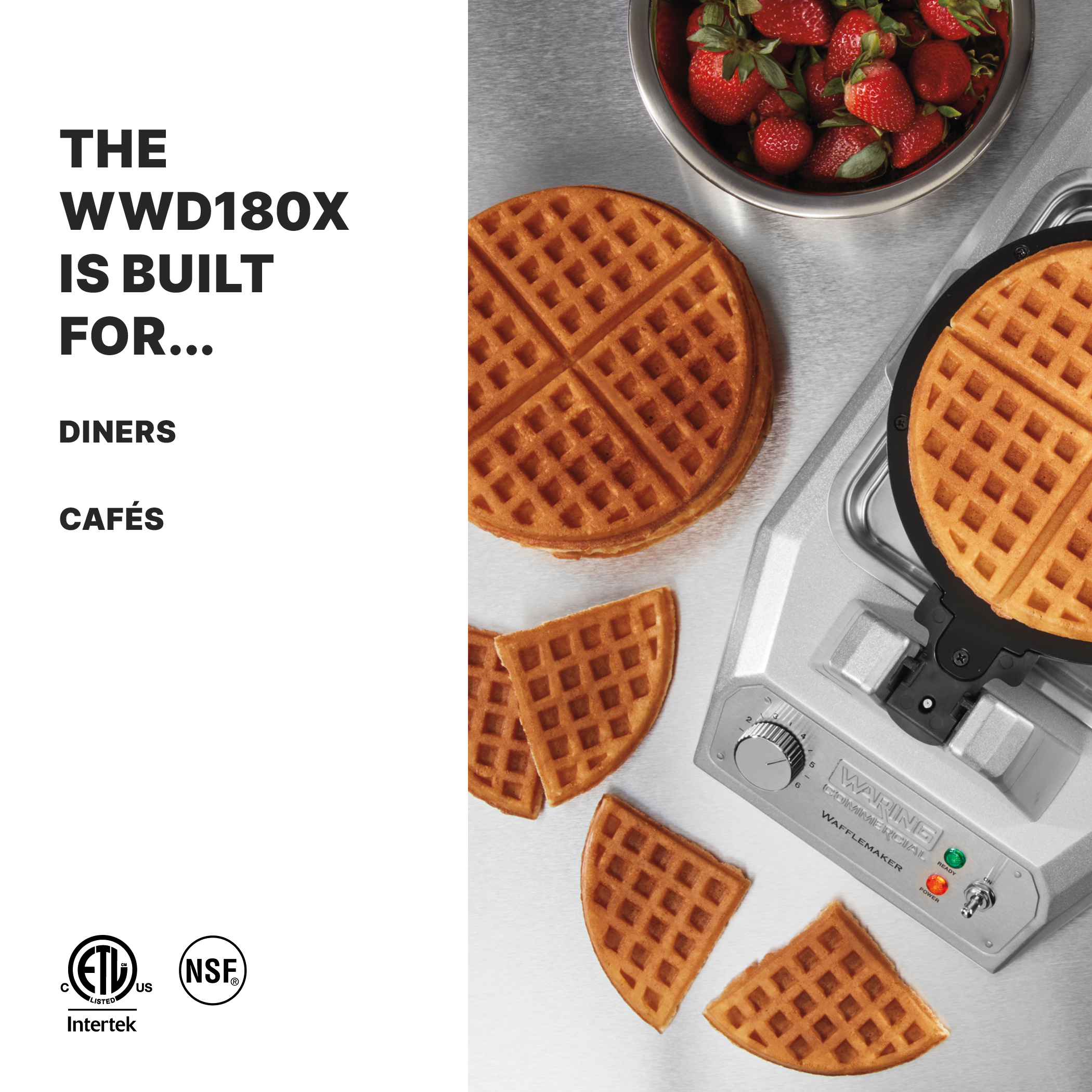 Single Classic Waffle Maker